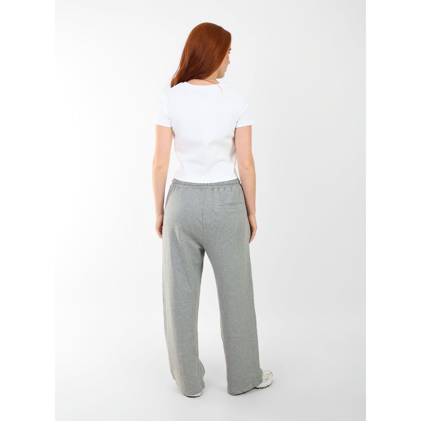 RIBBED ROUND NECK T-SHIRT