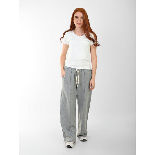 WIDE NECK SHORT SLEEVE basic Double layer