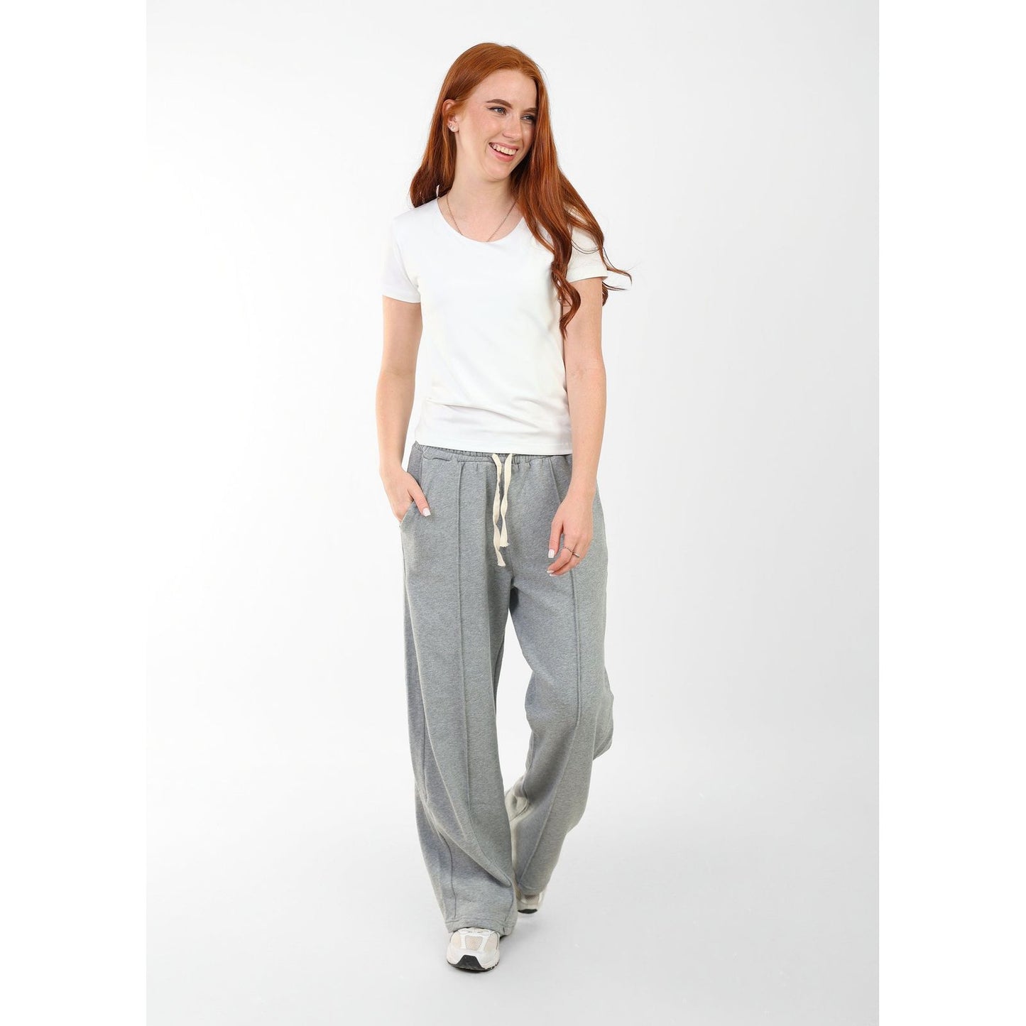 WIDE NECK SHORT SLEEVE basic Double layer