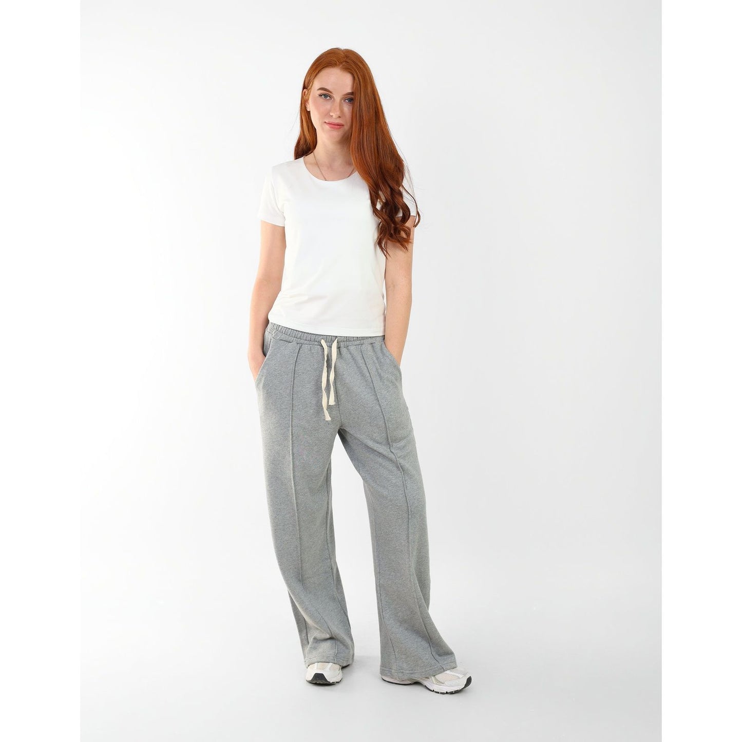 WIDE NECK SHORT SLEEVE basic Double layer