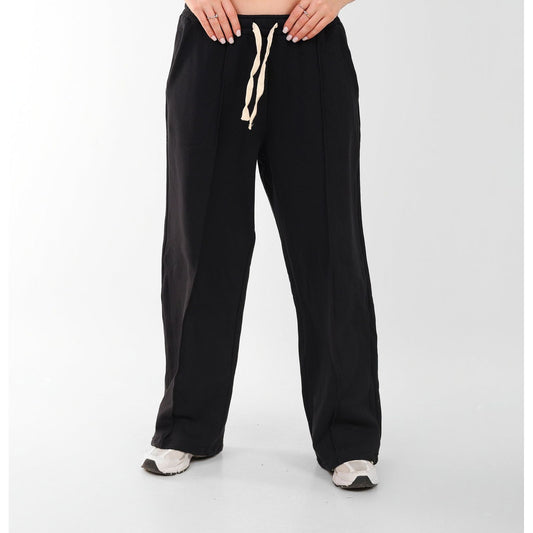 wideleg sweatpants over size line in  front
