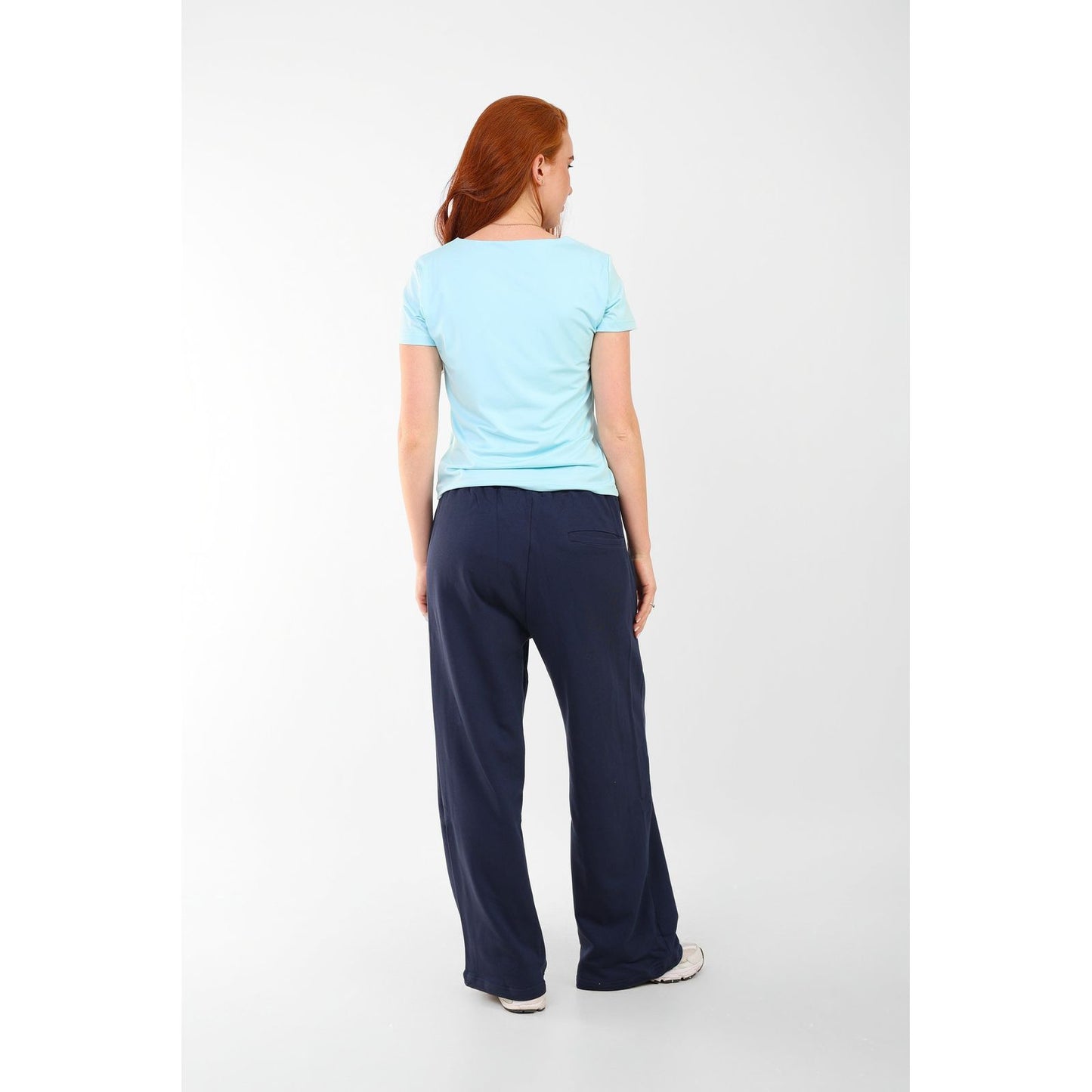 WIDE NECK SHORT SLEEVE basic Double layer