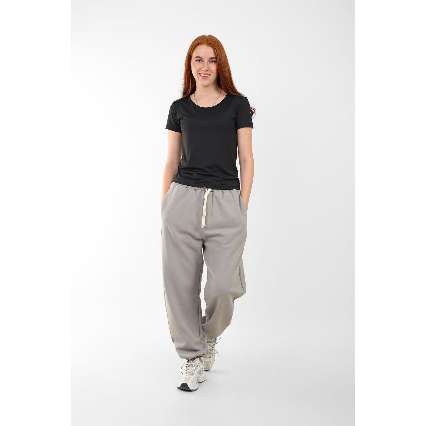 wideleg sweatpants baggy