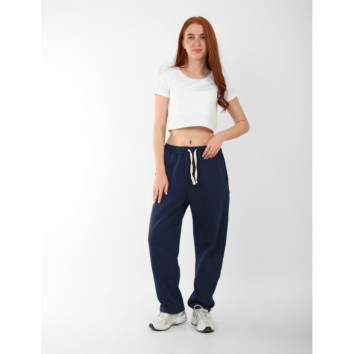 wideleg sweatpants baggy