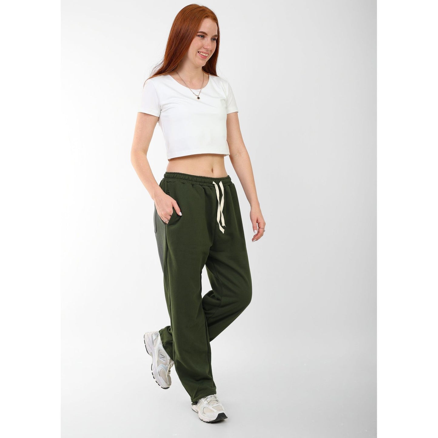 wideleg sweatpants baggy