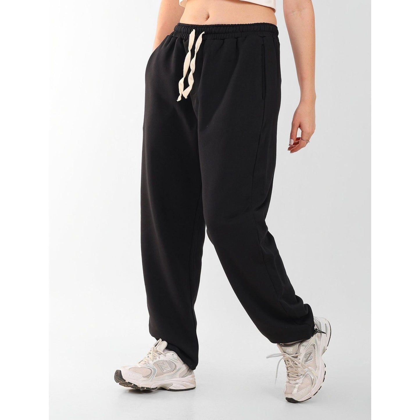 wideleg sweatpants baggy