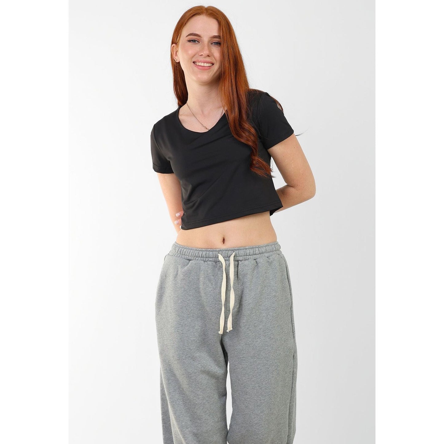wideleg sweatpants baggy