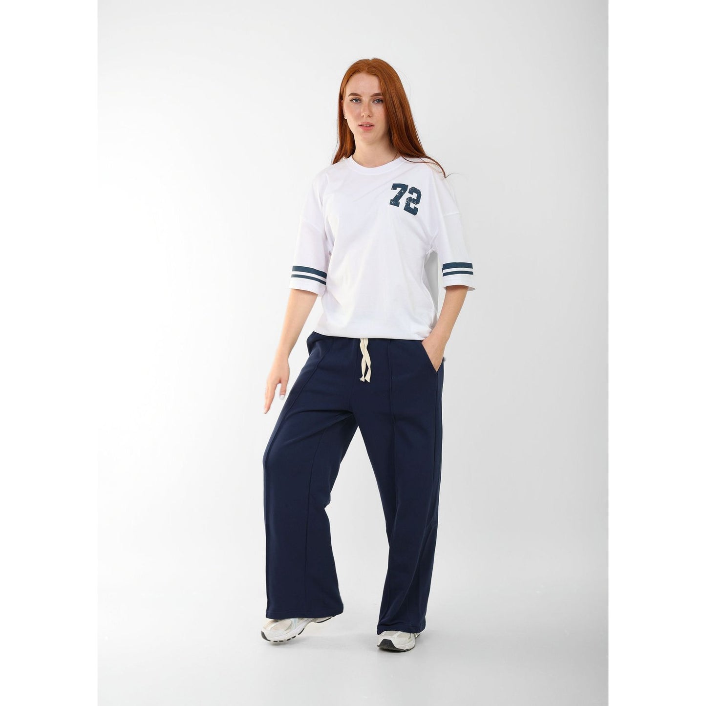 White T- SHIRT over size  Unisex 72