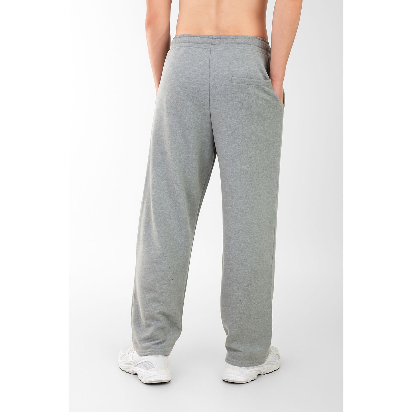 wideleg sweatpants oversize line in front boy