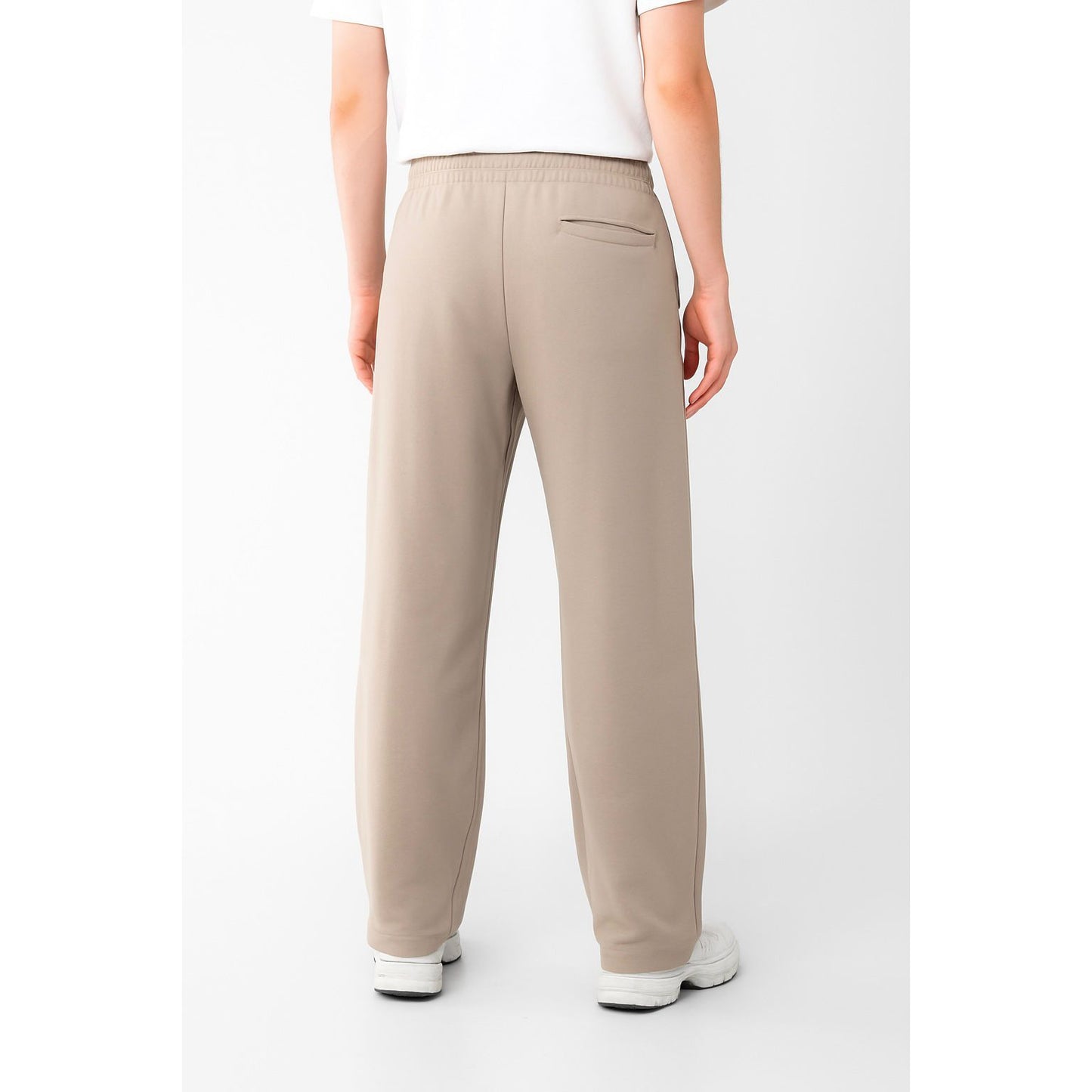 wideleg sweatpants oversize line in front boy