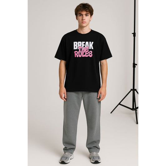 Black T- SHIRT over size