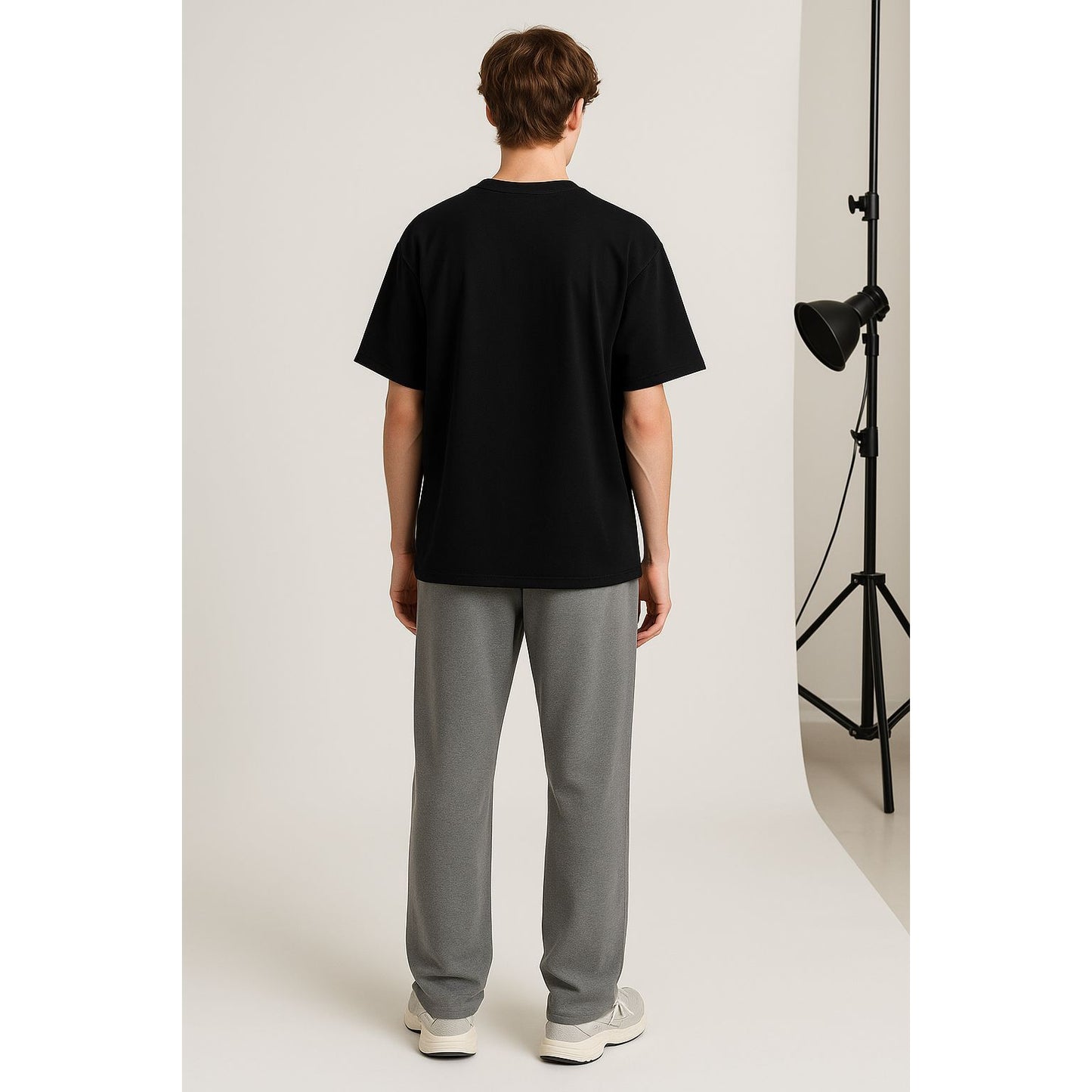 Black T- SHIRT over size