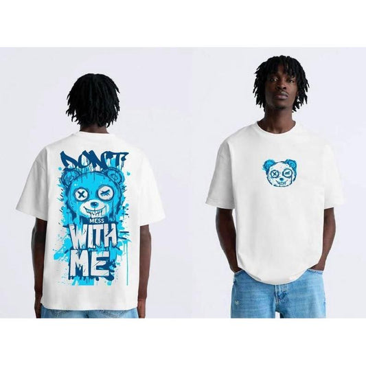 WHITE T- SHIRT over size