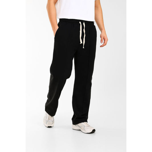 wideleg sweatpants oversize line in front boy