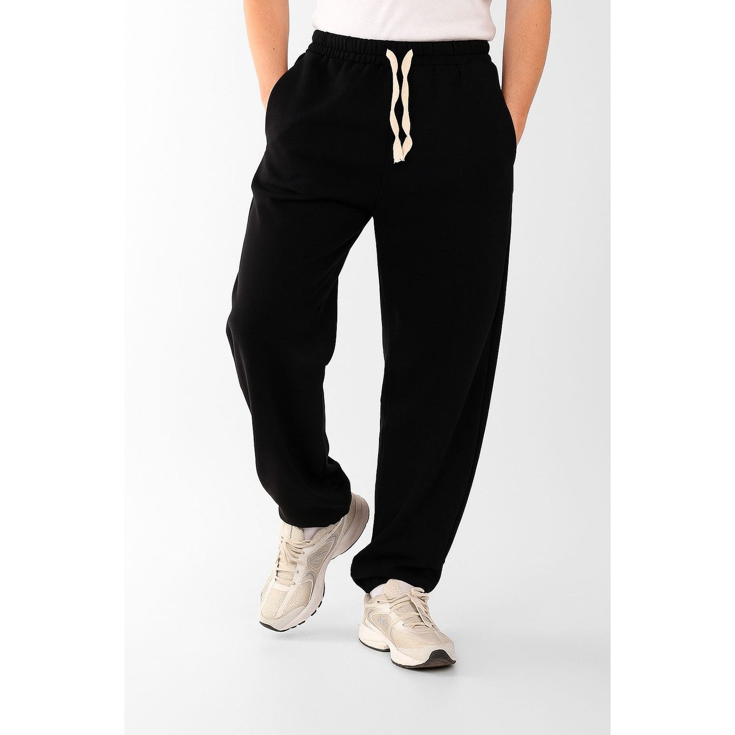 wideleg sweatpants baggy boy