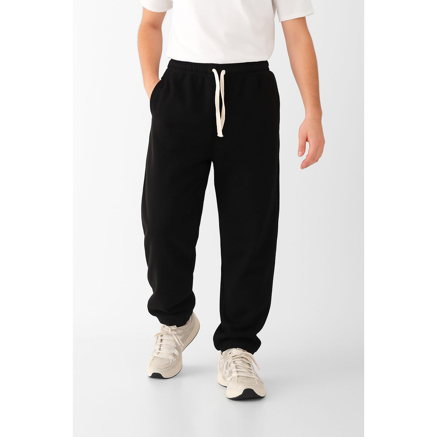 wideleg sweatpants baggy boy