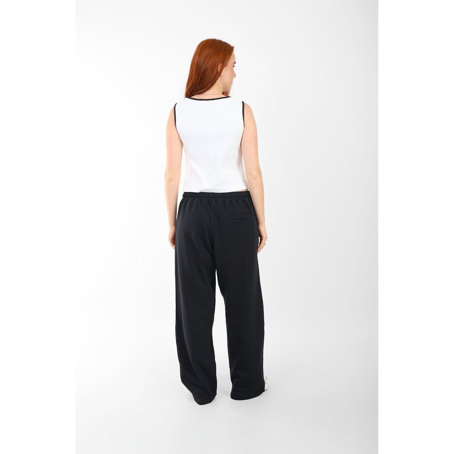 RIBBED TANK TOP ROUND NECK