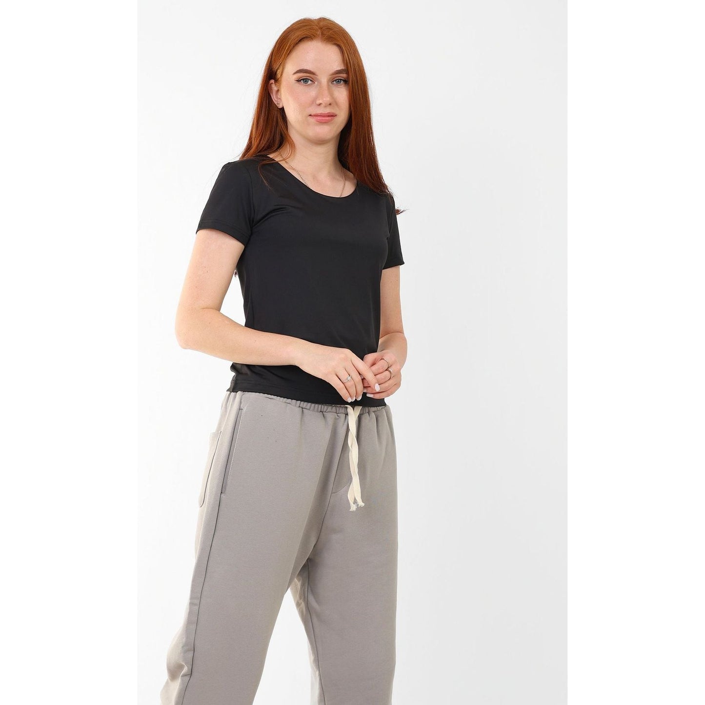 wideleg sweatpants baggy