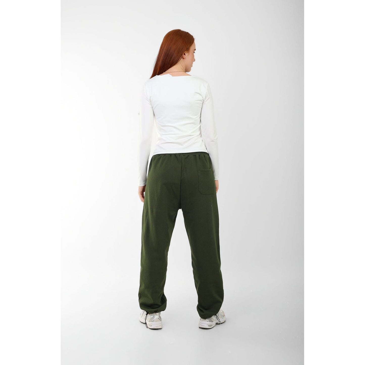 WIDE NECK LONG SLEEVE basic Double layer