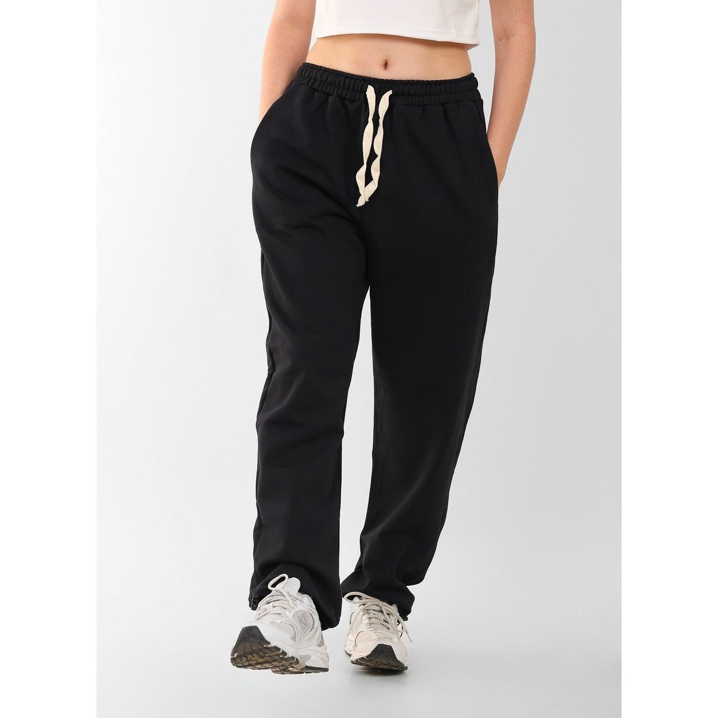wideleg sweatpants baggy