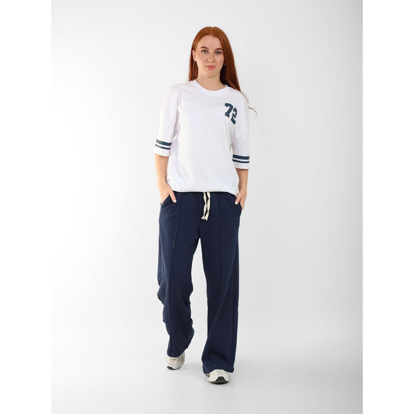 White T- SHIRT over size  Unisex 72