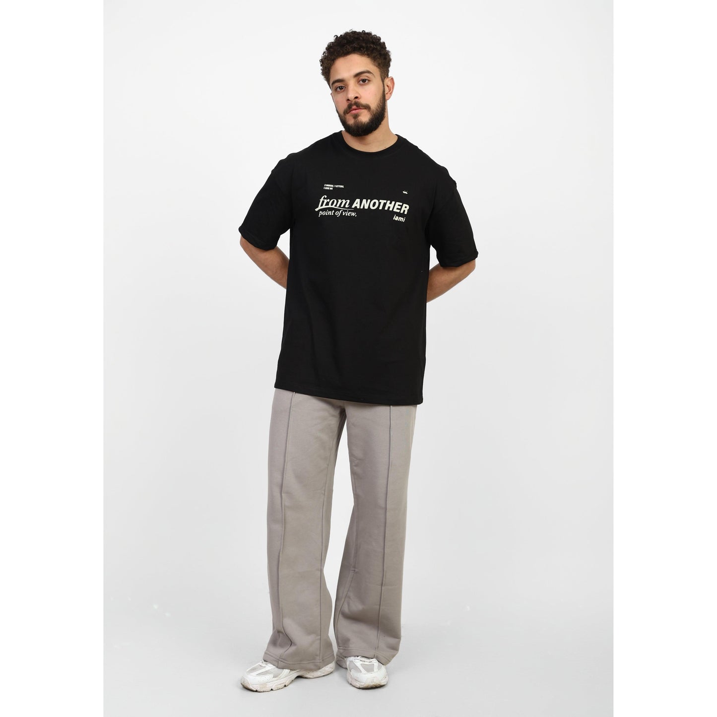 Oversized Graphic Cotton T-Shirt