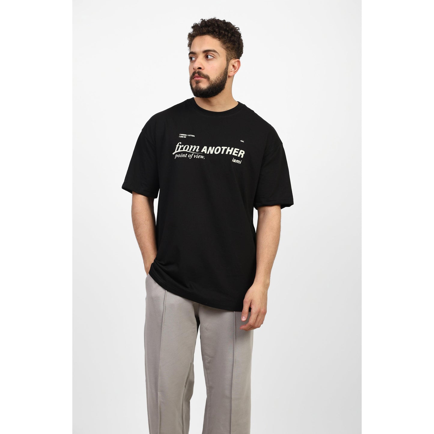 Oversized Graphic Cotton T-Shirt