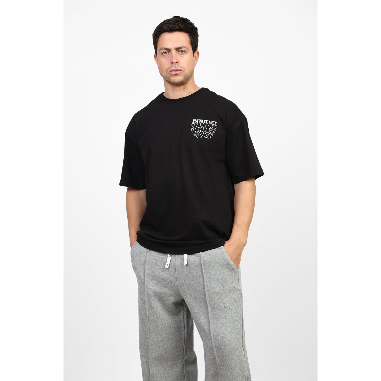Oversized Graphic Cotton T-Shirt
