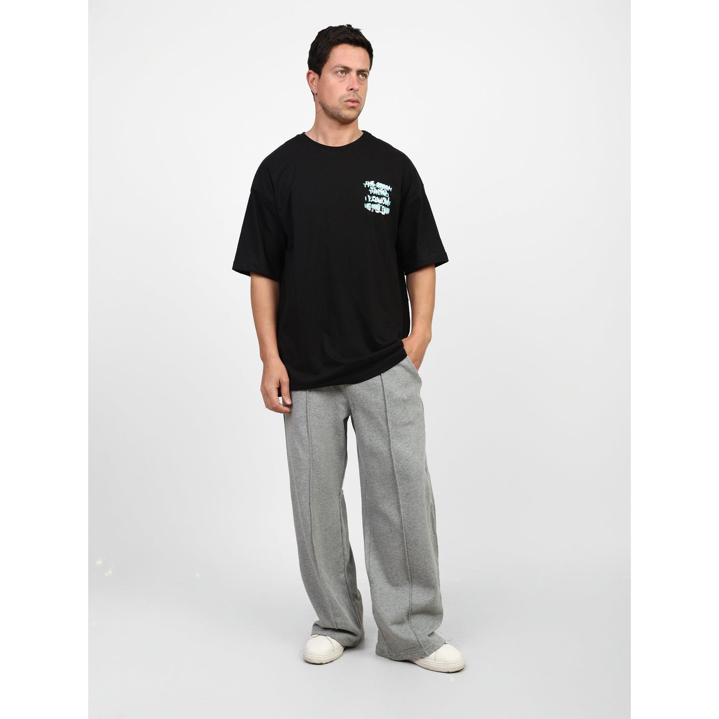 Oversized Graphic Cotton T-Shirt