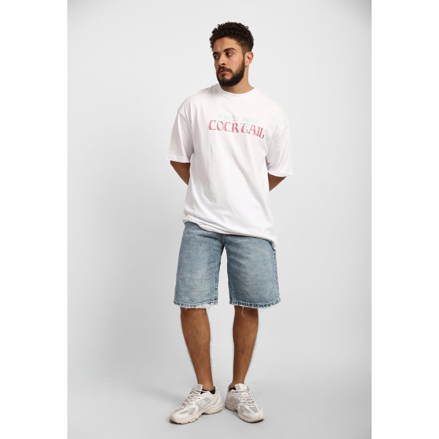 Oversized Graphic Cotton T-Shirt