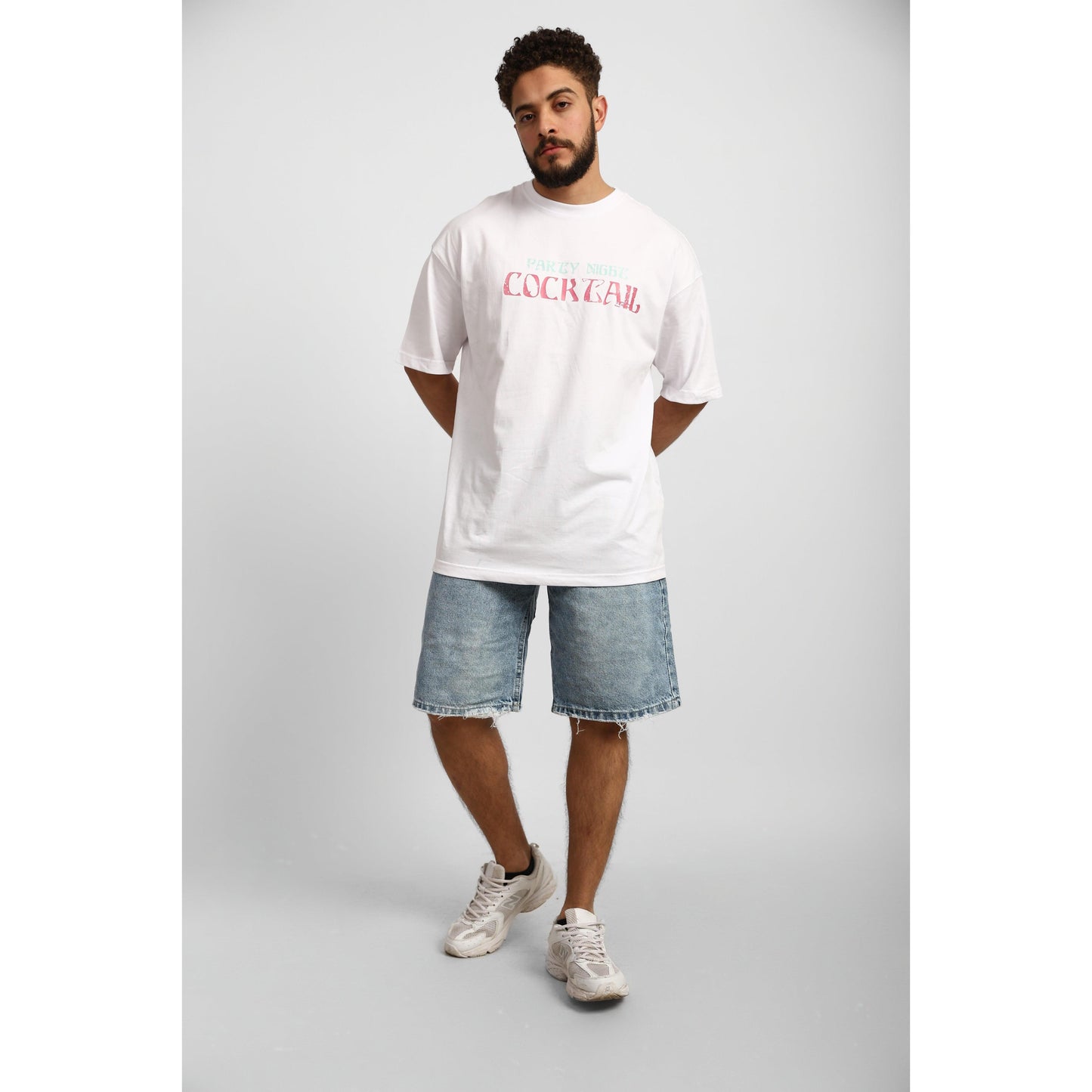 Oversized Graphic Cotton T-Shirt
