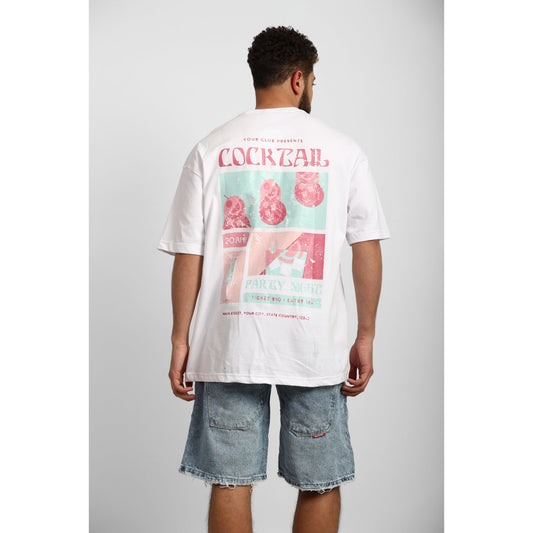 Oversized Graphic Cotton T-Shirt