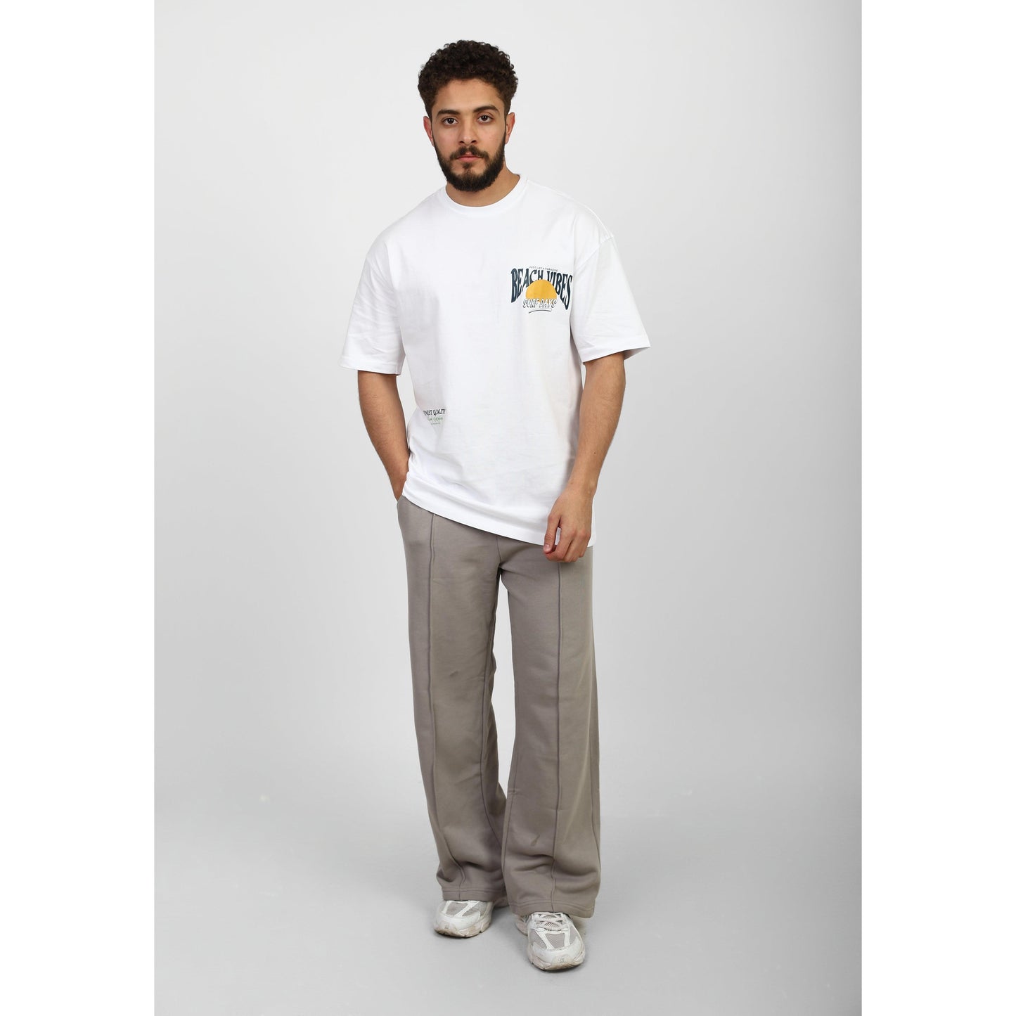 Oversized Graphic Cotton T-Shirt