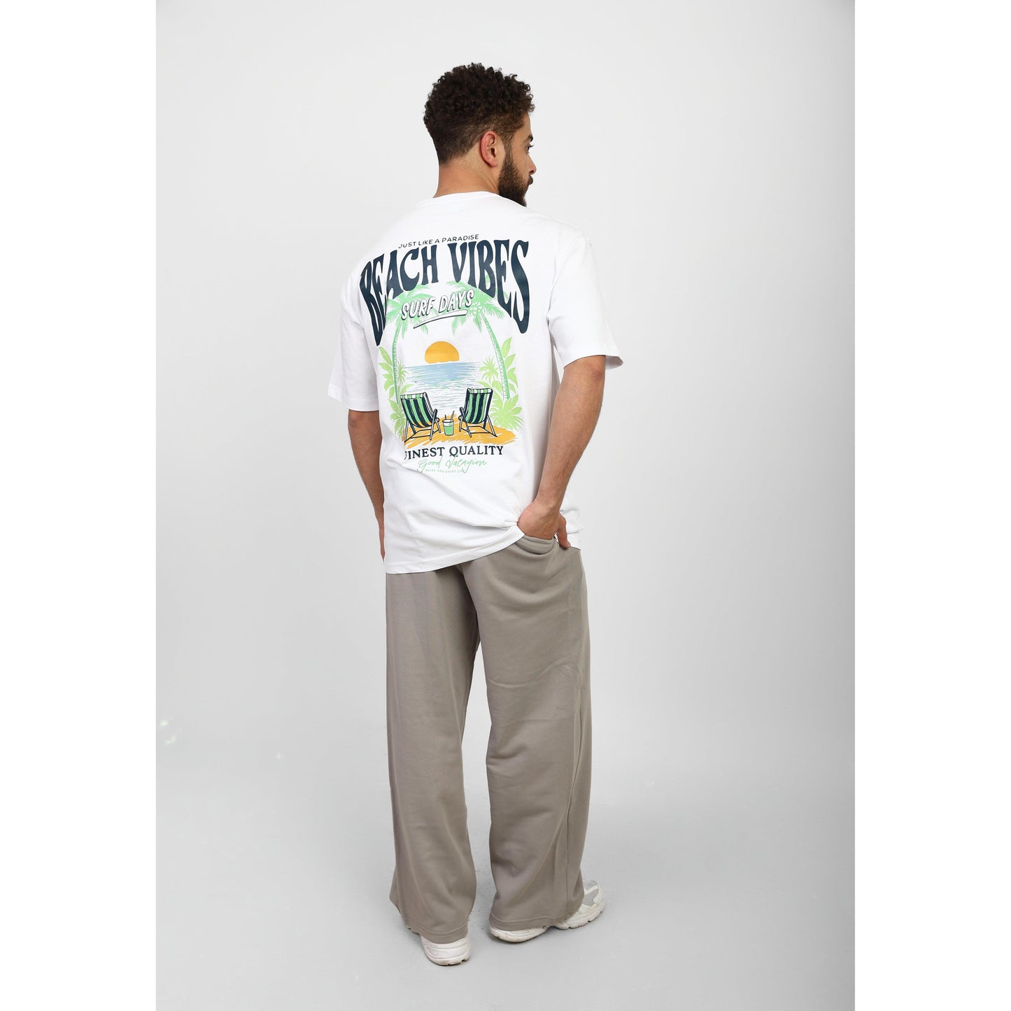 Oversized Graphic Cotton T-Shirt