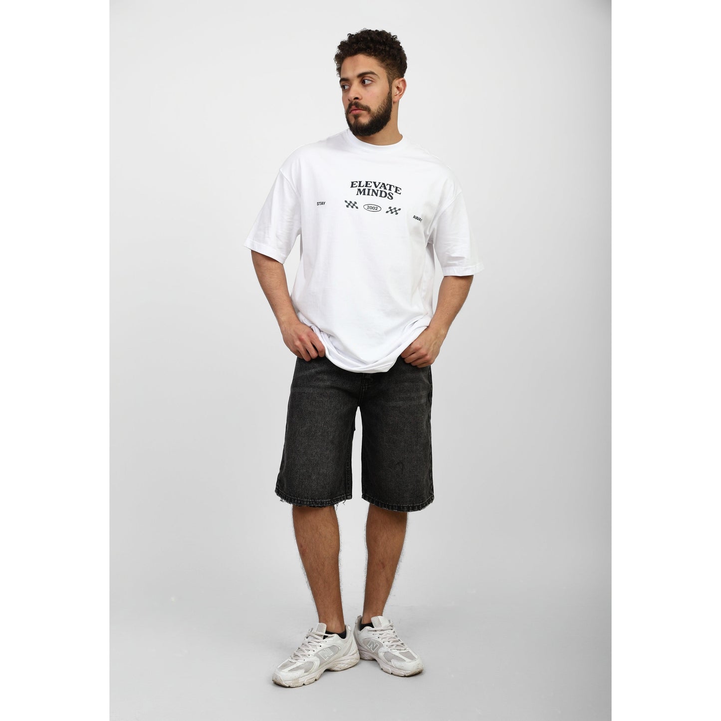 Oversized Graphic Cotton T-Shirt
