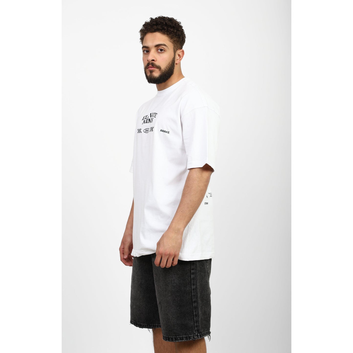 Oversized Graphic Cotton T-Shirt