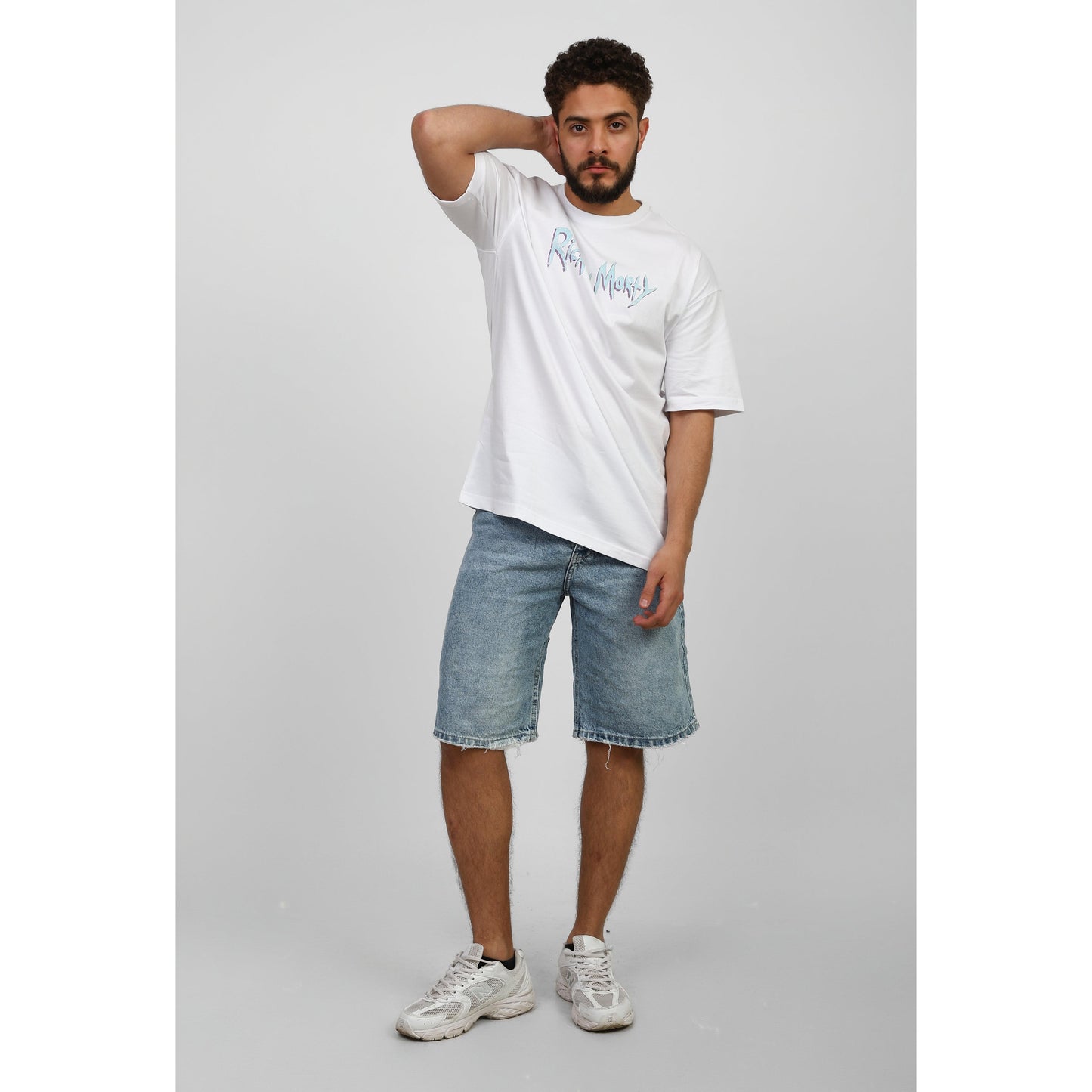 Oversized Graphic Cotton T-Shirt