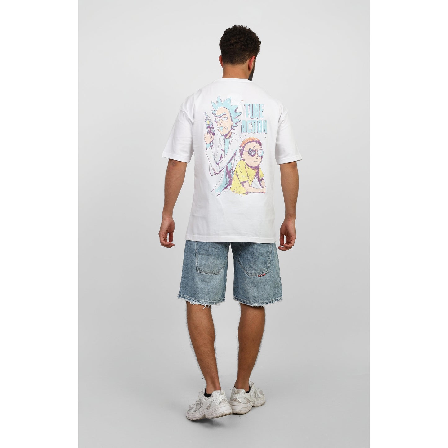 Oversized Graphic Cotton T-Shirt