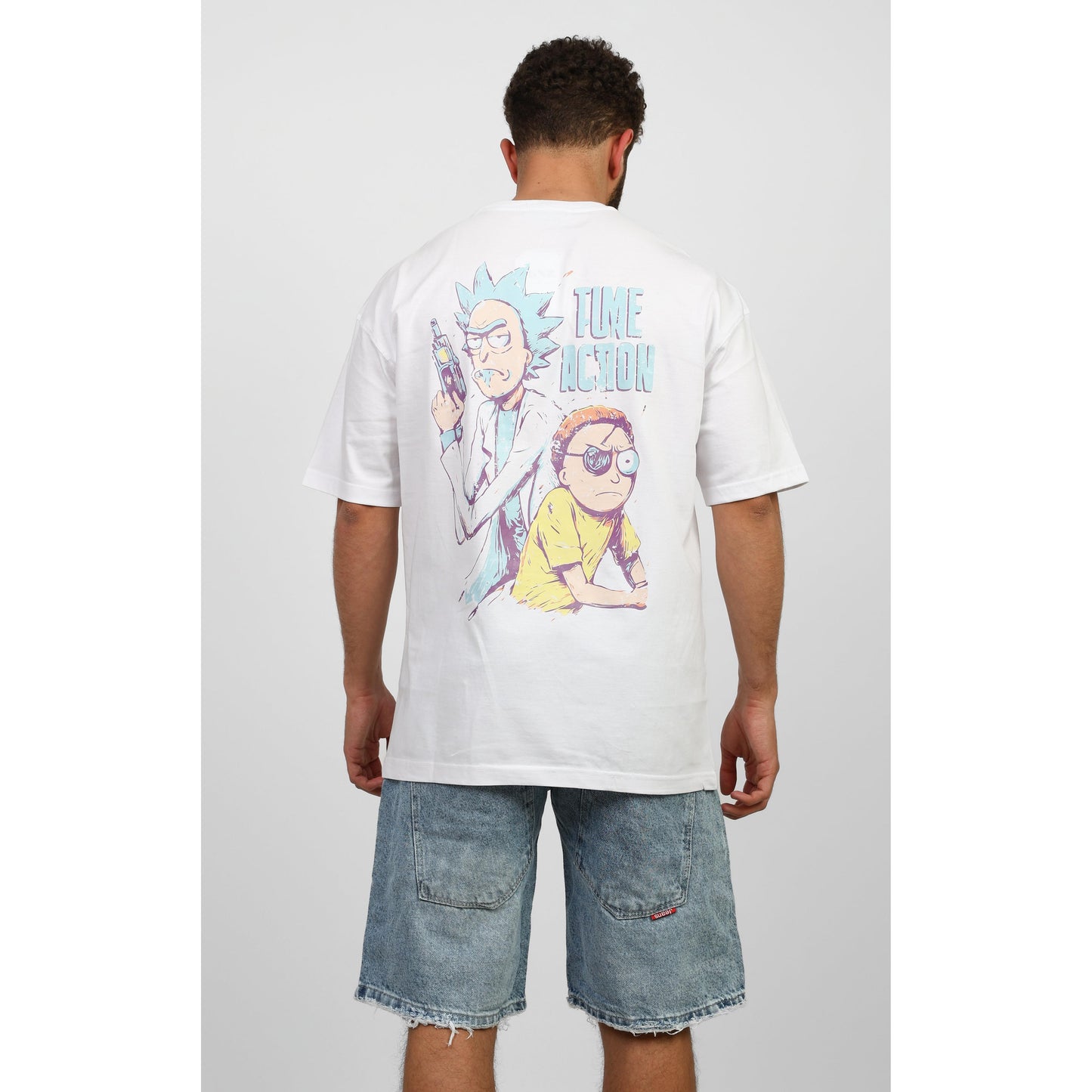 Oversized Graphic Cotton T-Shirt