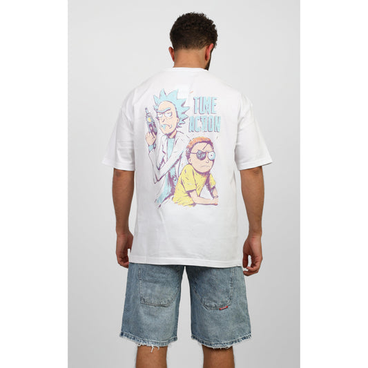 Oversized Graphic Cotton T-Shirt