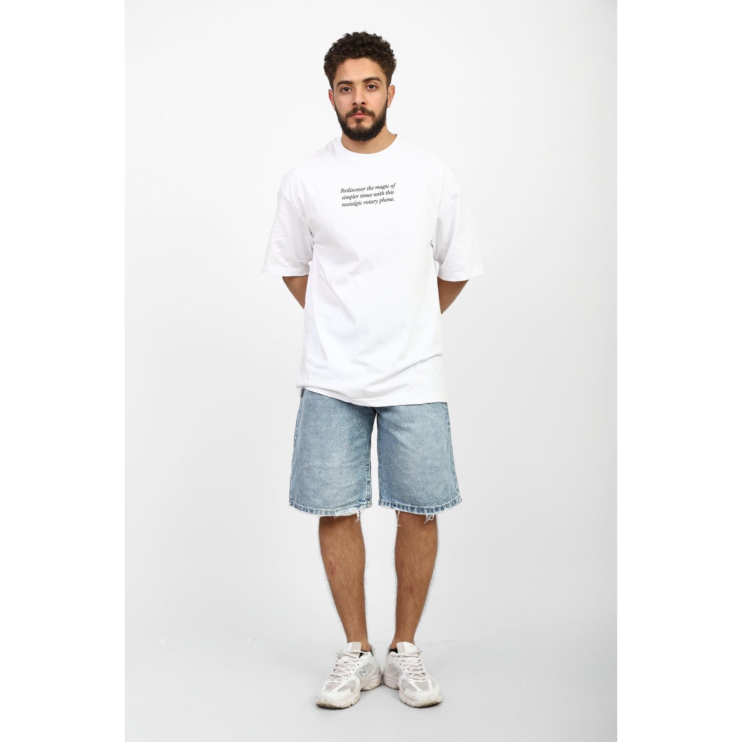 Oversized Graphic Cotton T-Shirt