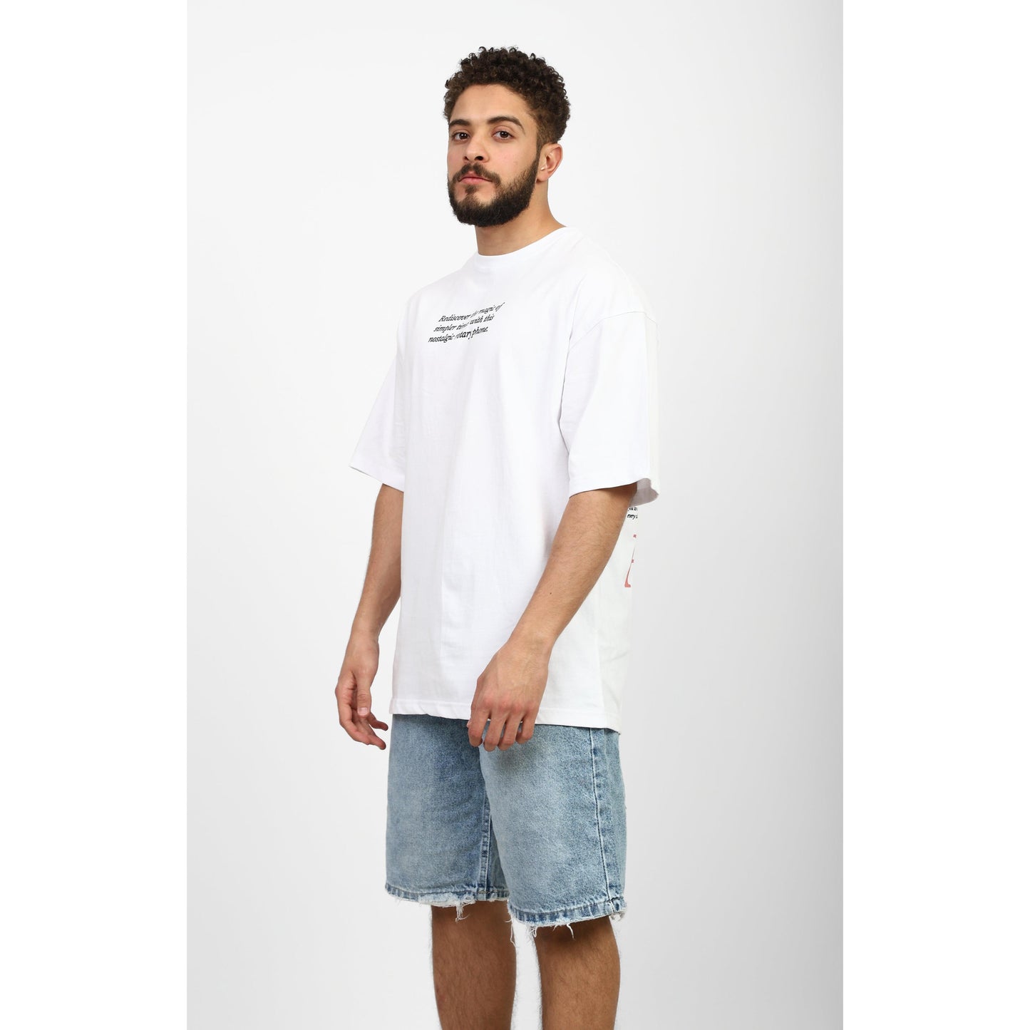 Oversized Graphic Cotton T-Shirt