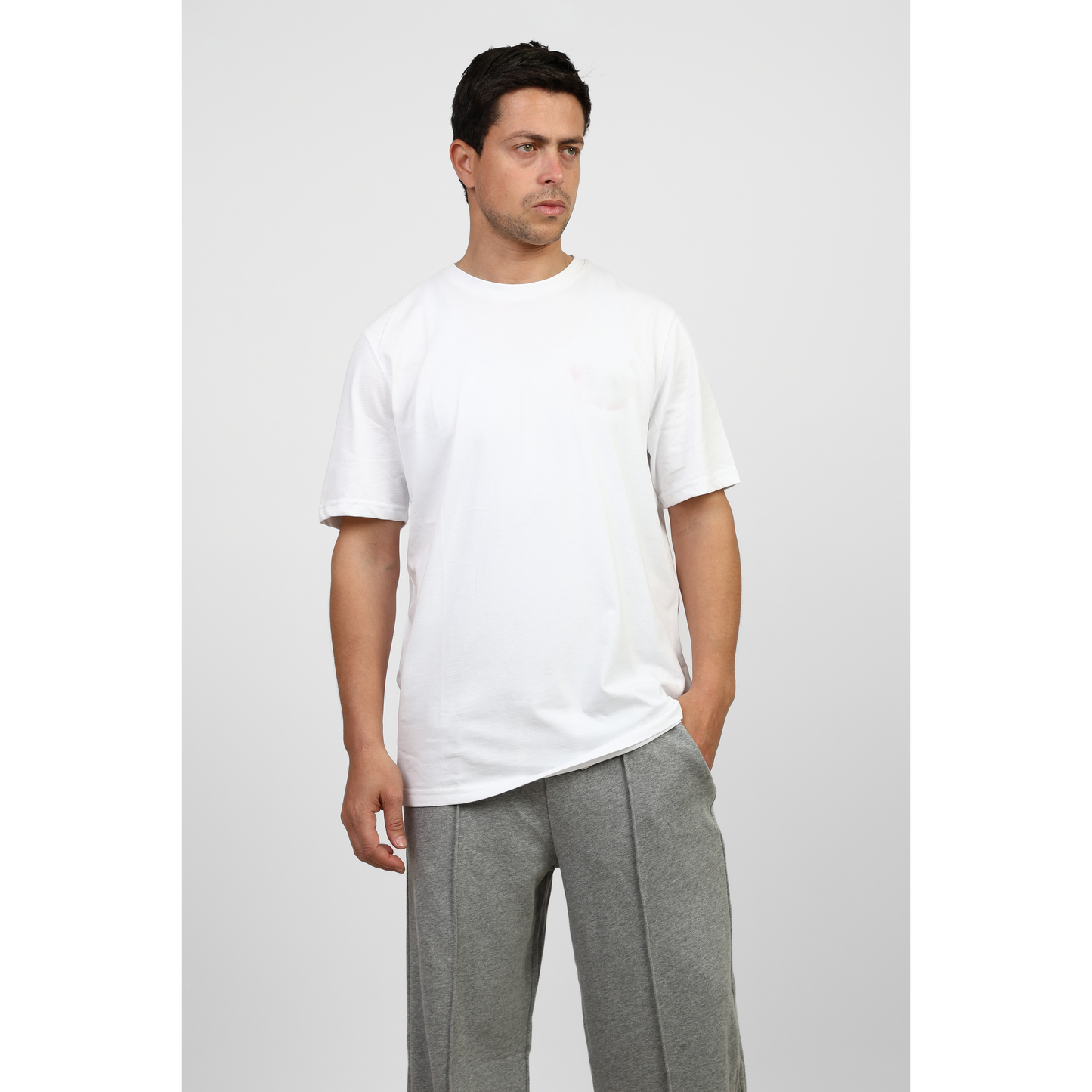 Oversized Basic Cotton T-Shirt