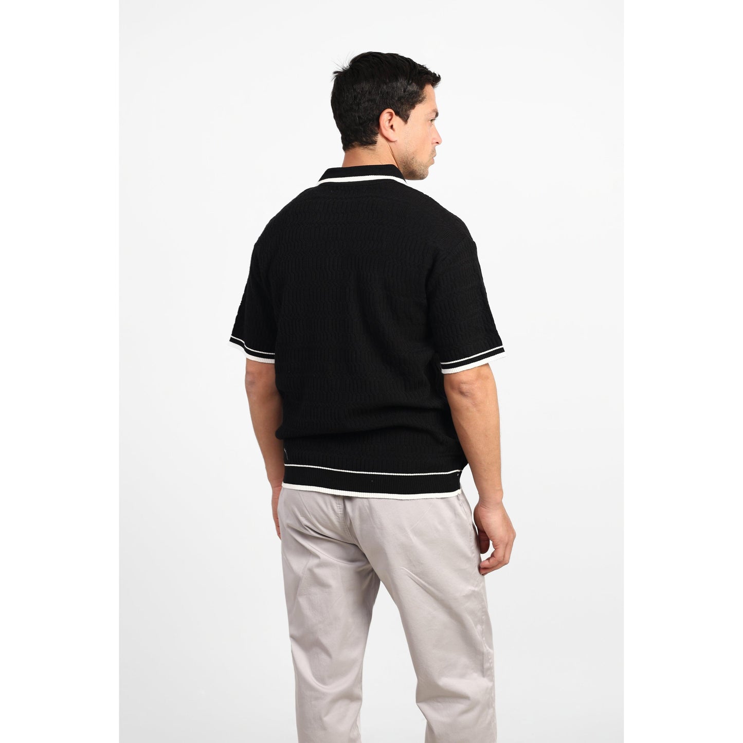 Short Sleeve Polo – Zip Collar