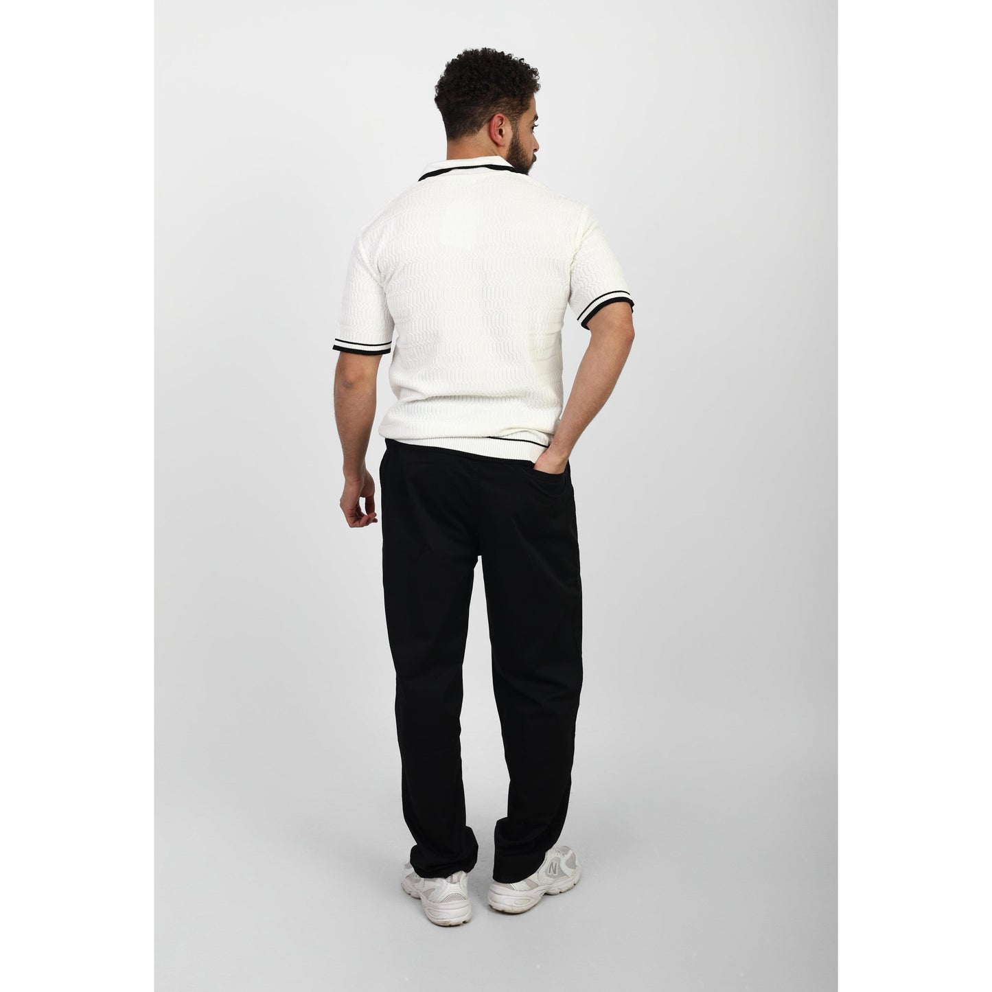 Short Sleeve Polo – Zip Collar