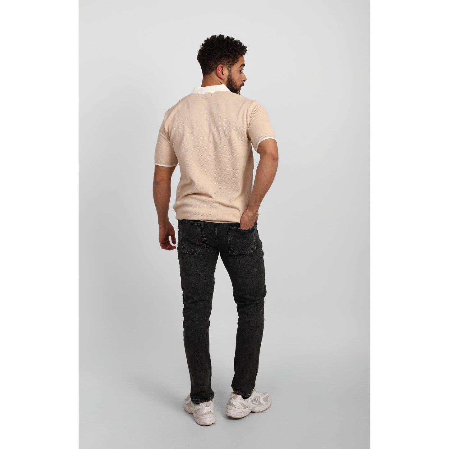 Short Sleeve Polo – Zip Collar