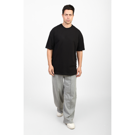 Oversized Basic Cotton T-Shirt
