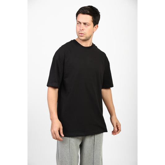 Oversized Basic Cotton T-Shirt