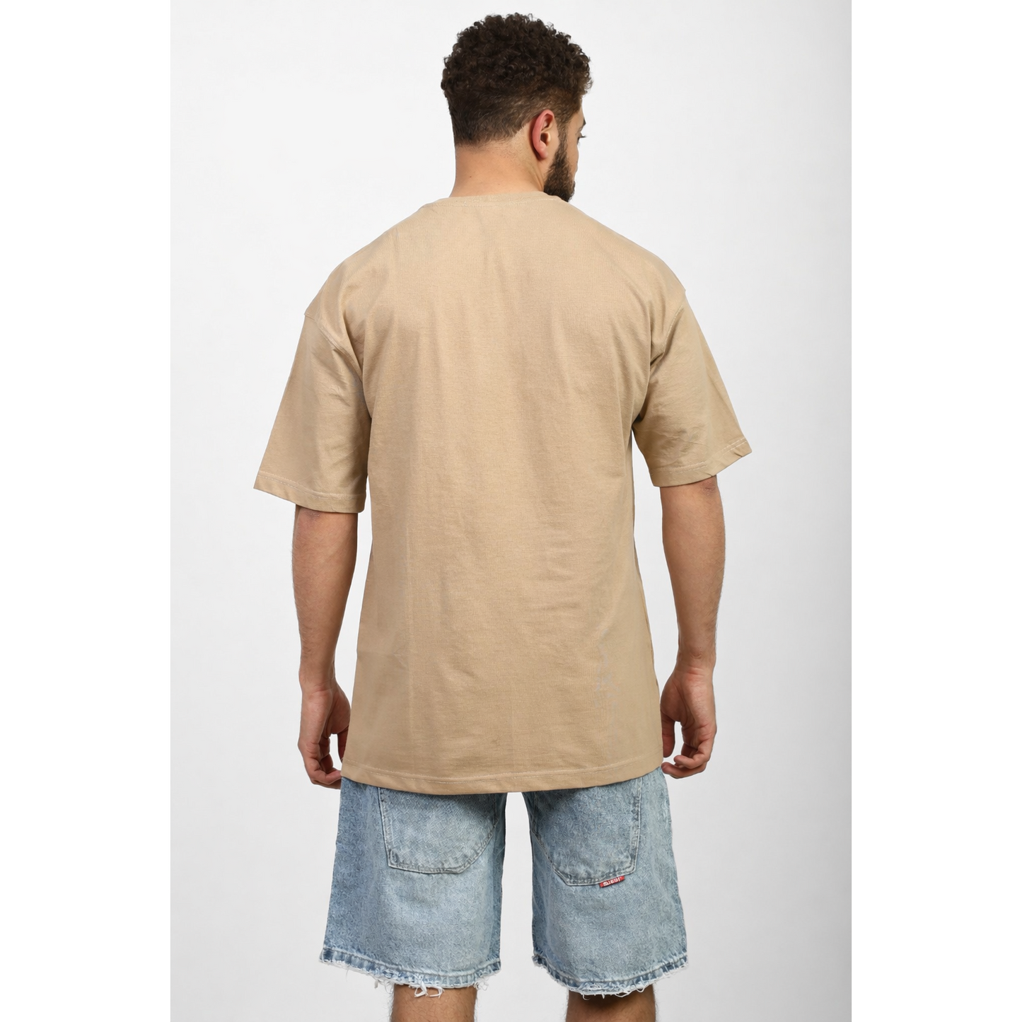 Oversized Basic Cotton T-Shirt