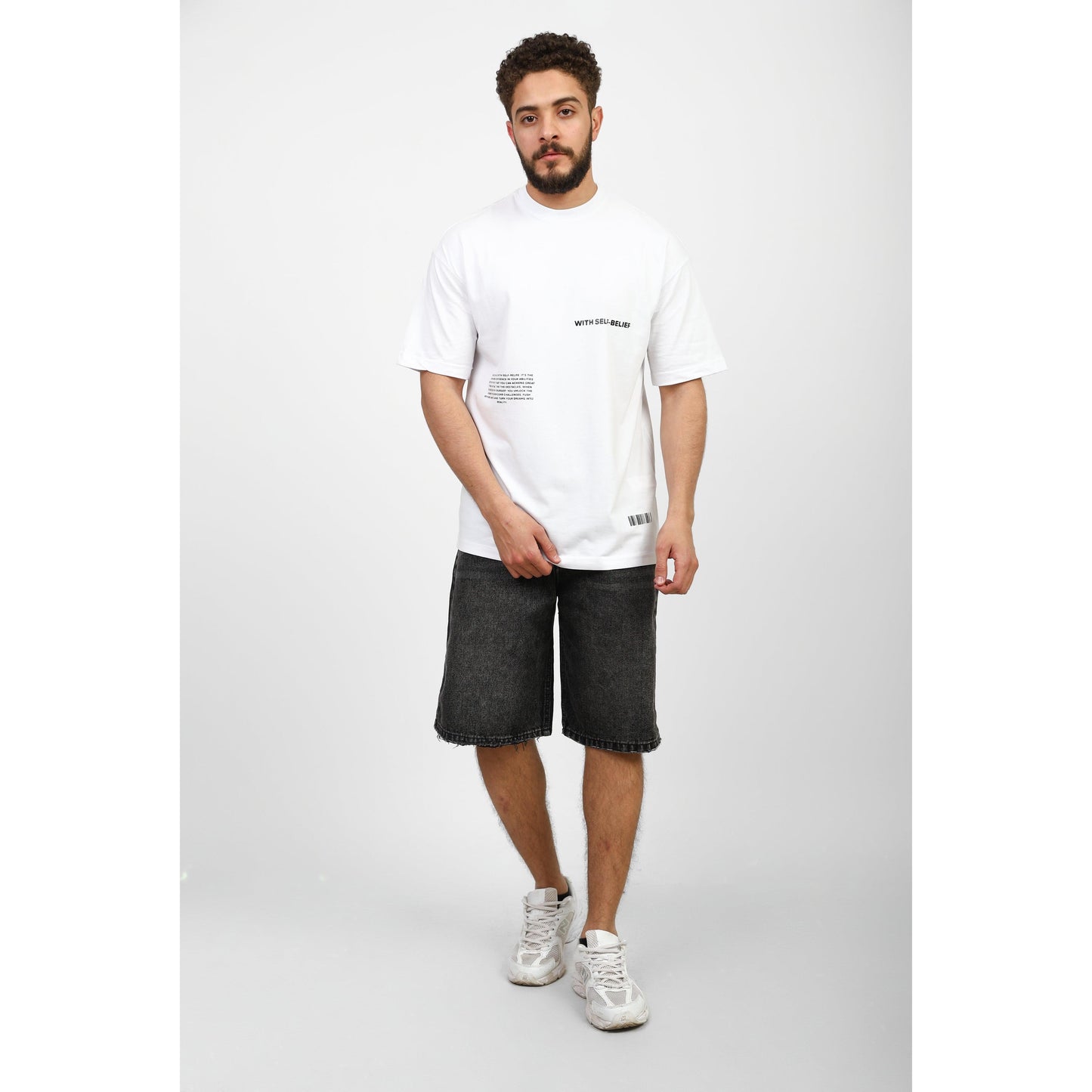 Oversized Graphic Cotton T-Shirt